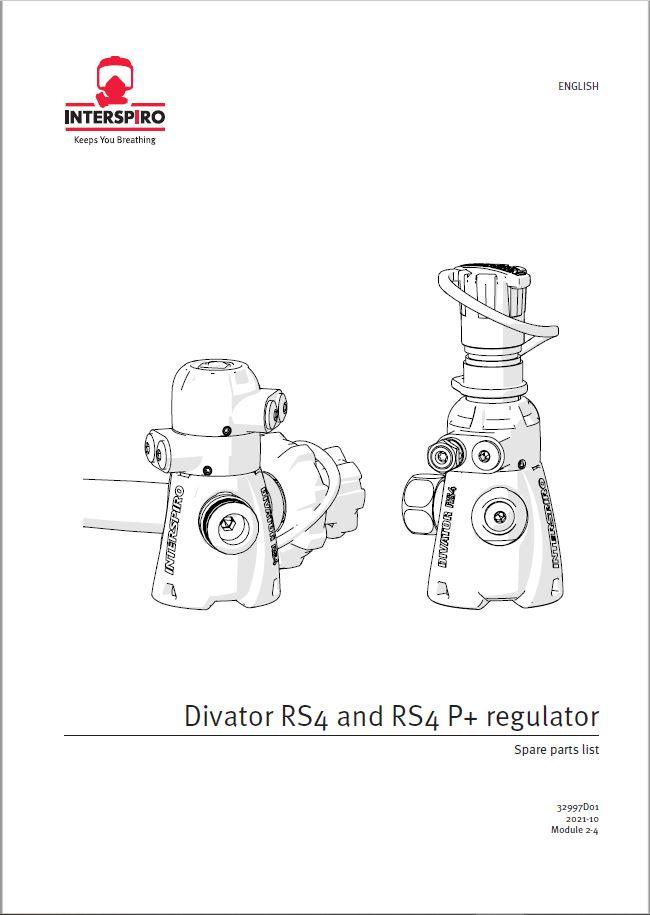 Diving - Module 2-4 - Spare parts list RS4 Regulator