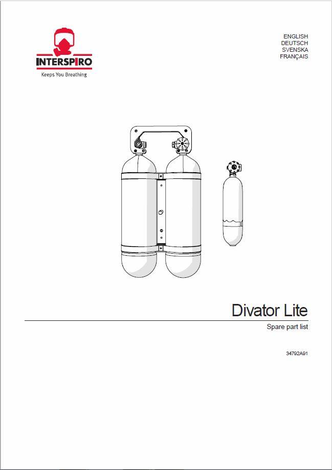 Cylinders - Spare parts & Service kits for Divator Lite