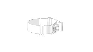 Cylinder strap incl. buckle