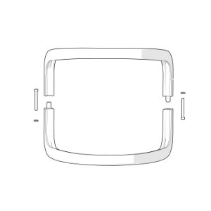Visor frame Assy