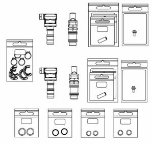 Sevice kit for Spiroline TRS