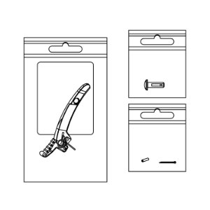 Indicator arm, complete