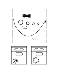 Servicesats inflator